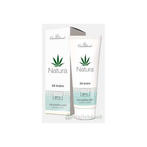 Cannaderm Natura 24h krém 75 g