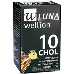 WELLION Luna CHOL testovací proužky 10 ks