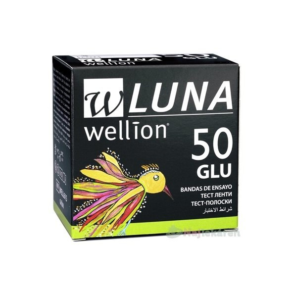 WELLION Luna GLU testovací proužky 50 ks