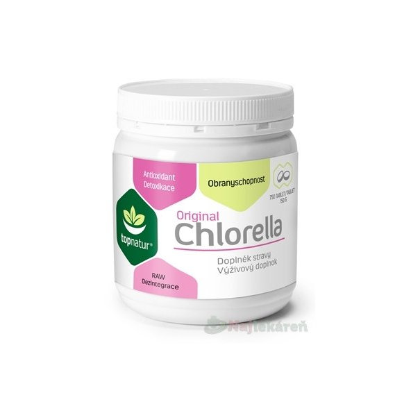 Topnatur Chlorella Original 750 tablet