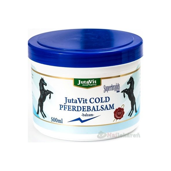JutaVit Pferdebalsam Cold chladivá mast 500 ml