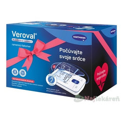 Veroval Duo Control Connect tlakomer set M+L + adaptér