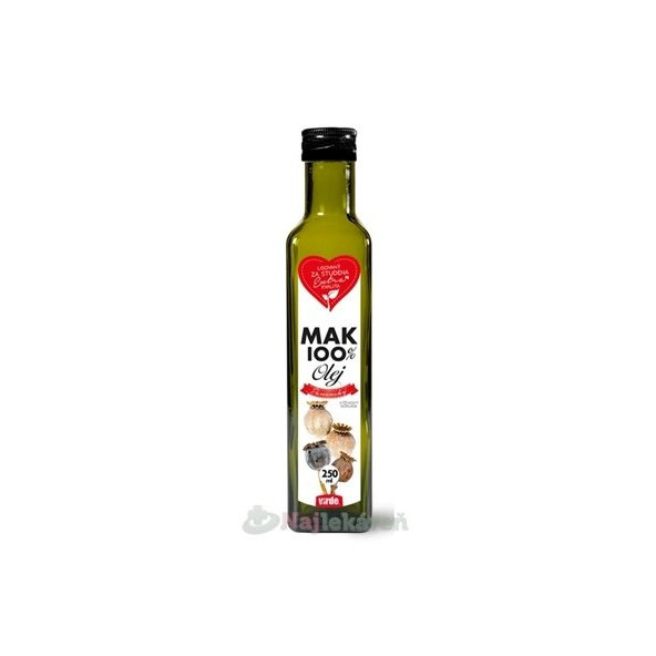 Virde makový olej 100% 250 ml