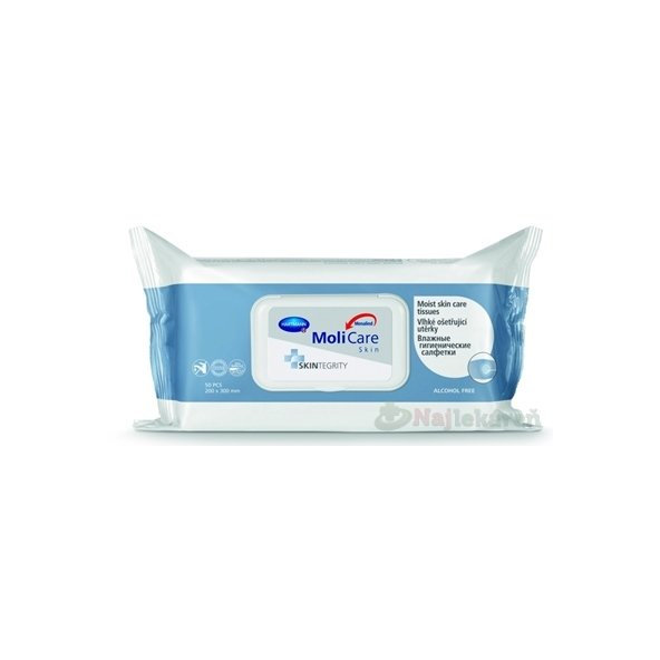 MoliCare Skin vlhčené ošetřovací ubrousky 50 ks