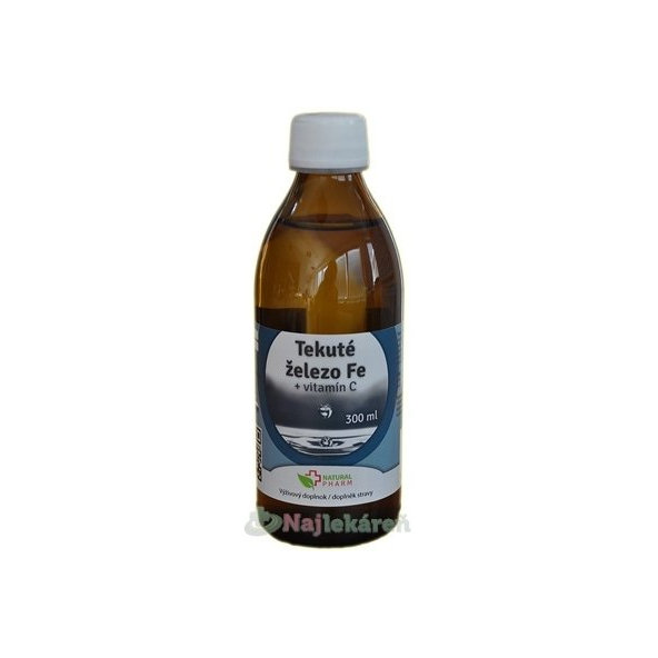 Pharma Activ Tekuté železo Fe a vitamín C 300 ml