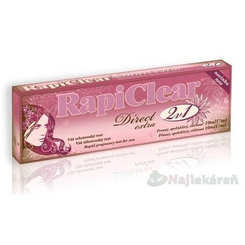 RapiClear těhotenský test Direct Extra 2v1 2 ks