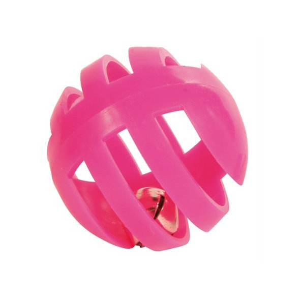 TRIXIE Set míčků s rolničkou pro kočky 4 cm 4 ks