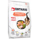 Ontario Cat Sterilised Salmon krmivo pro kastrované kočky 400 g