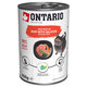 Ontario hovězí s lososem paštika pro psy 400 g