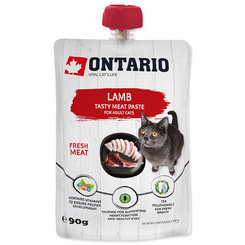 Ontario jehněčí pasta pro kočky 90 g