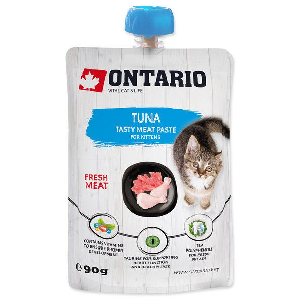 Ontario Kitten tuňáková pasta pro koťata 90 g