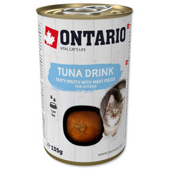 Ontario Kitten tuňákový nápoj pro koťata 135 g