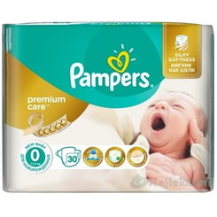 Pampers Premium Care jednorázové pleny vel. 0 Newborn 30 ks