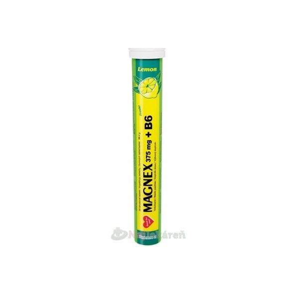 Vitabalans Magnex 375 mg + B6 šumivé tablety 20 ks