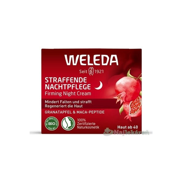 Weleda zpevňující noční krém 40 ml