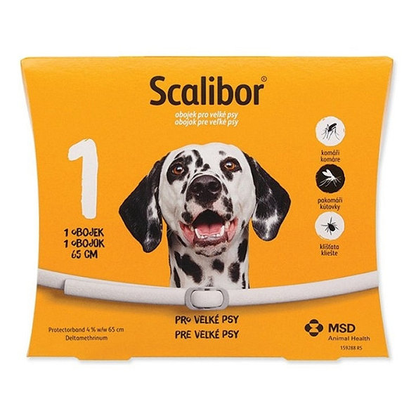 Scalibor Protectorband 4% obojek proti klíšťatům pro velké psy 65 cm
