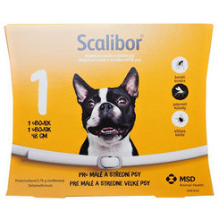 Scalibor Protectorband 4% obojek proti klíšťatům pro malé a středně velké psy 48 cm