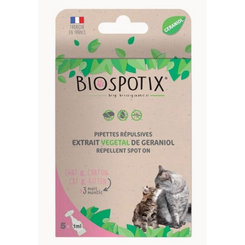 Biogance Biospotix Cat spot-on repelentní účinek kočky 5x1 ml 3 m+