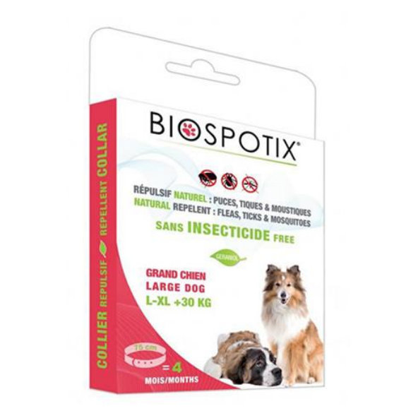 Biogance Biospotix obojek repelentní účinek 75 cm nad 30 kg