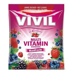 Vivil Multivitamin bonbony lesní ovoce 60 g