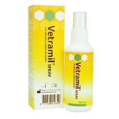 Vetramil enzymatický sprej na hojení ran u zvířat 100 ml