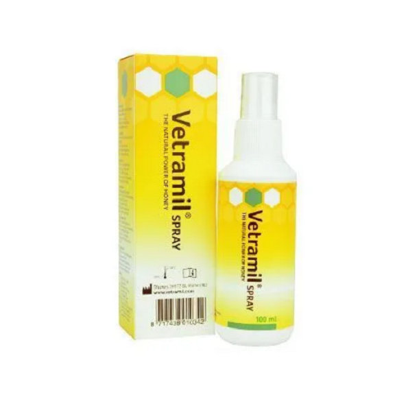 Vetramil enzymatický sprej na hojení ran u zvířat 100 ml