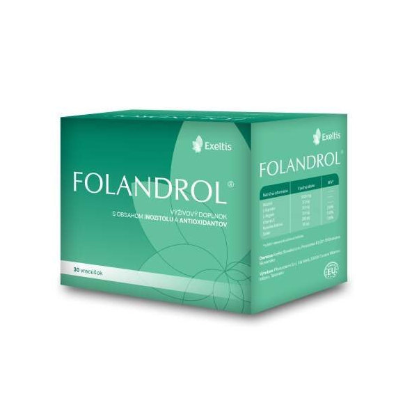 Folandrol výživový doplněk na tvorbu spermií 30 sáčků