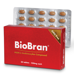 BioBran 250 mg 50 tablet