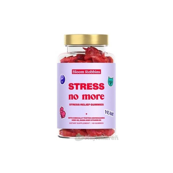 Bloom Robbins Stress No More žvýkací bonbóny 60 kusů