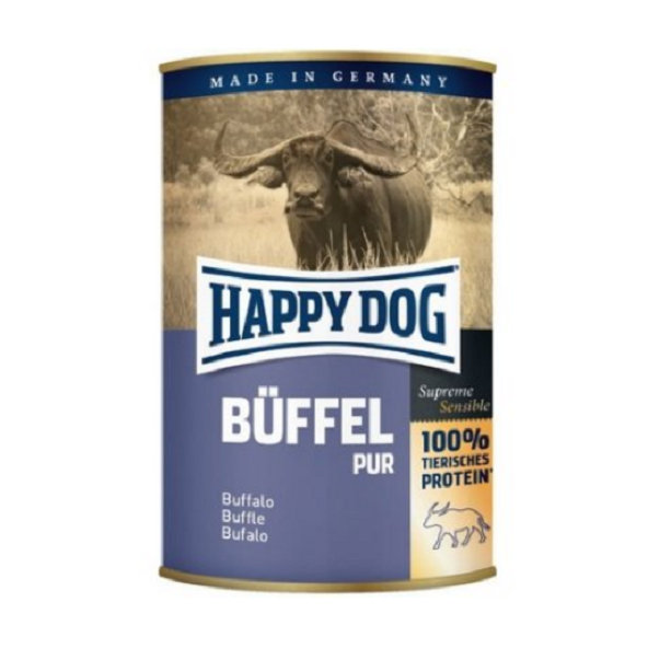 Happy Dog Premium Fleisch Pur konzerva pro psy buvolí maso 400 g