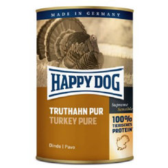 Happy Dog Premium Fleisch Pur konzerva pro psy krůtí maso 400 g