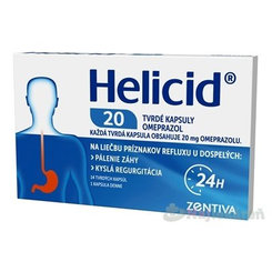 Zentiva Helicid 20 mg 14 tablet