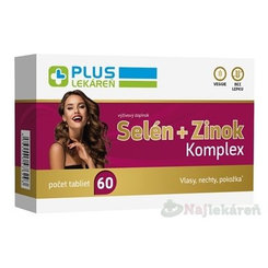 Plus Lekáreň Selen + zinek komplex 60 tablet