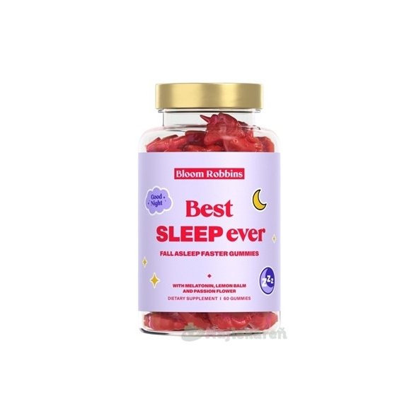 Bloom Robbins Best Sleep Ever žvýkací bonbóny 60 kusů