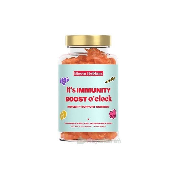 Bloom Robbins Immunity Boost O'Clock žvýkací bonbóny 60 kusů