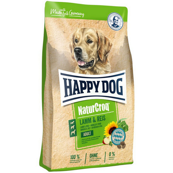Happy Dog Premium NaturCroq granule pro psy jehněčí a rýže 1 kg