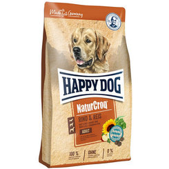 Happy Dog Premium NaturCroq granule pro psy hovězí a rýže 15 kg