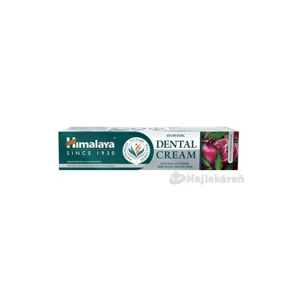Himalaya Dental zubní pasta s nimbou a granátovým jablkem 100 g