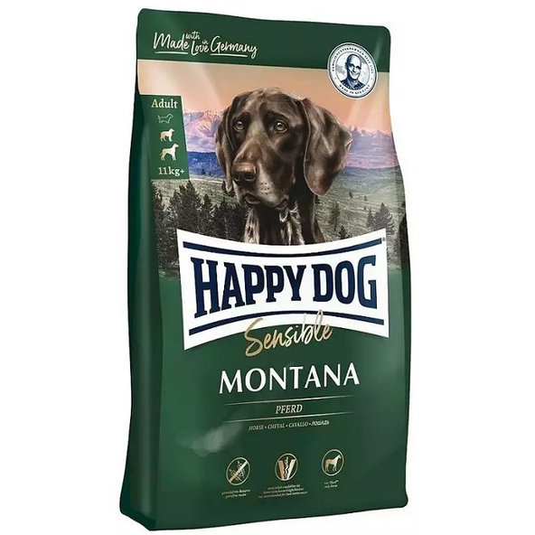 Happy Dog Supreme Sensible Montana granule pro psy koňské maso 10 kg