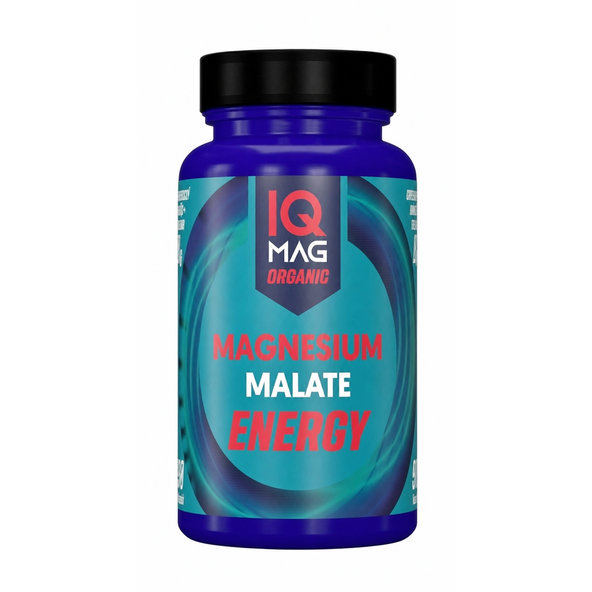 IQ Mag Organic Energy Hořčík + vitamin B6 90 kapslí