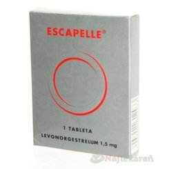 Escapelle tableta 1,5 mg tableta 1 ks
