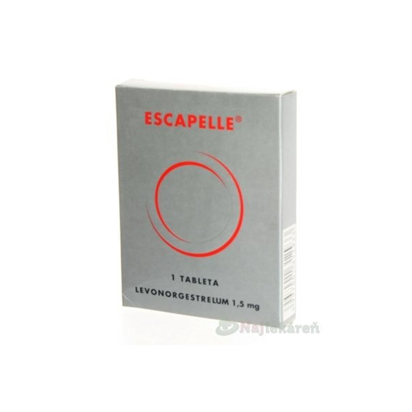 Escapelle tableta 1,5 mg tableta 1 ks