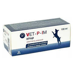 VET-P-IM sirup na posílení imunity zvířat 120 ml