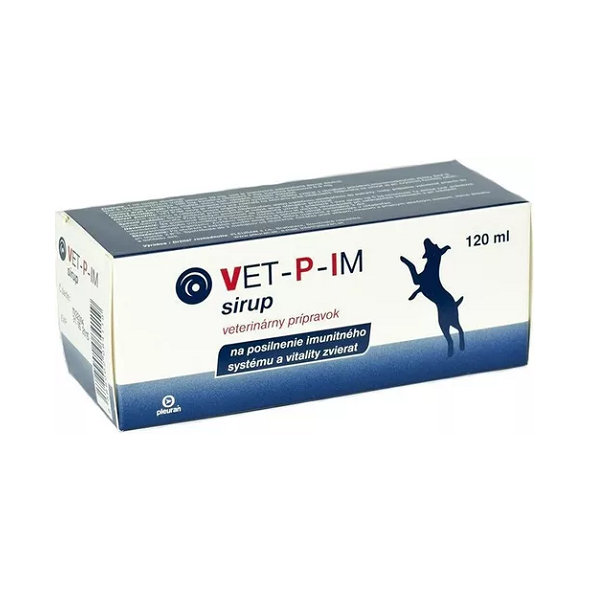 VET-P-IM sirup na posílení imunity zvířat 120 ml