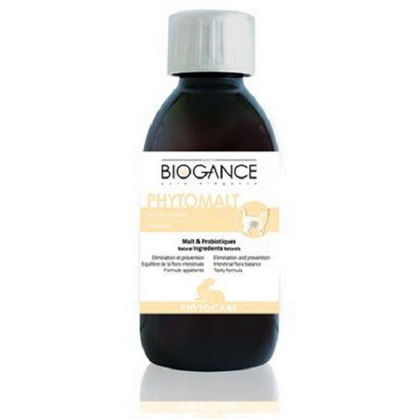 Biogance Phytocare Phytomalt roztok proti trichobezoárům pro kočky 200 ml