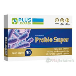 PLUS LEKÁREŇ Probio Super 30 kapslí