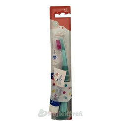 Curaprox Kids 2+ zubní pasta jahoda a Baby 4260 kartáček 0 m+