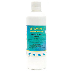 Vitamin E v klíčkovém oleji pro zvířata 500 ml