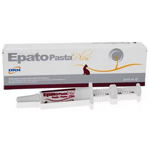 Epato Plus proti stresu a poruchám jater pro kočky 2x15 ml