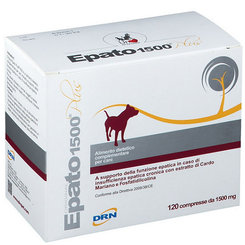 Epato Plus 1500 mg proti stresu a poruchám jater pro psy 120 tablet